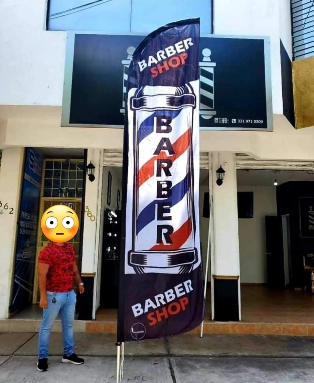 Barber Shop Caramelo (4 mts x 95cm)